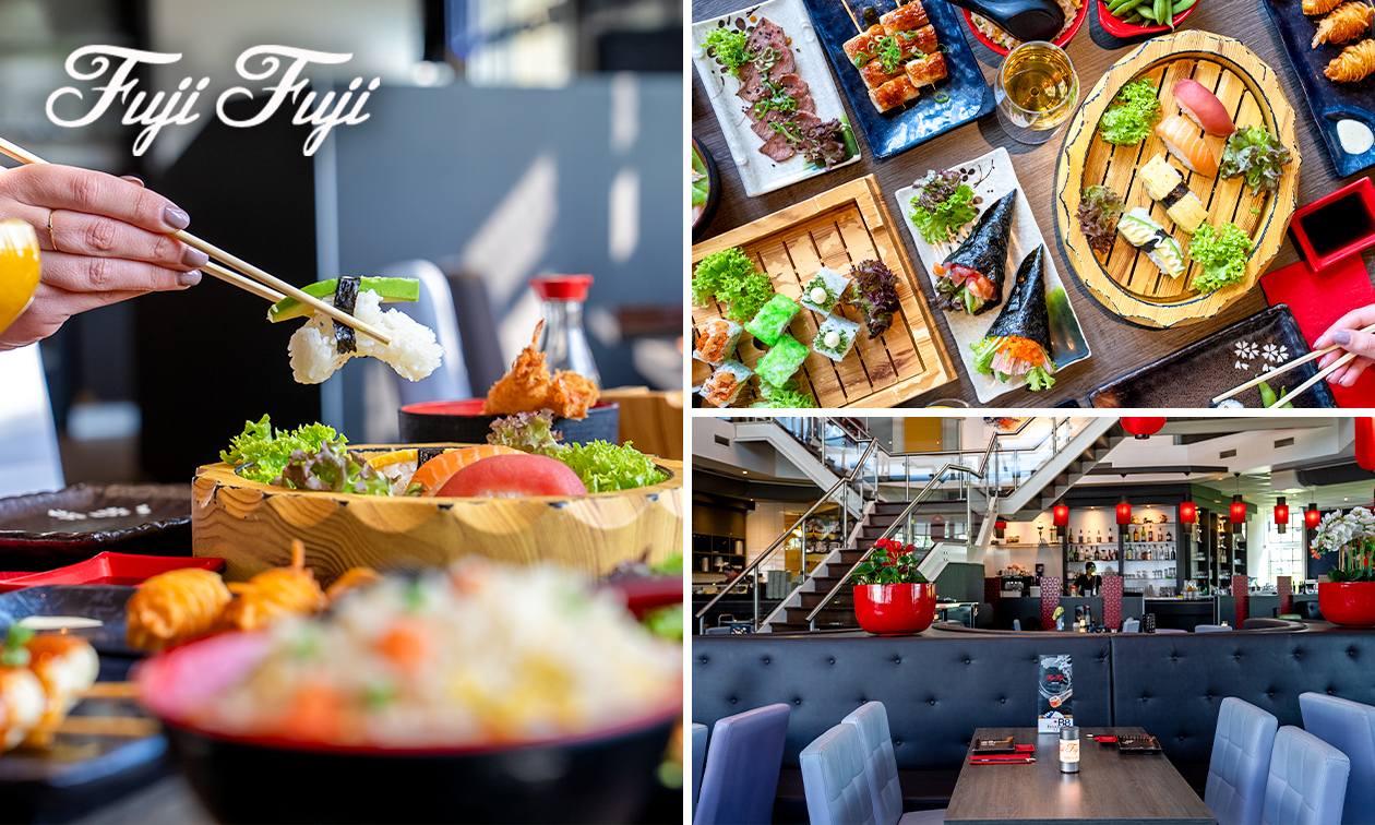 All-You-Can-Eat sushi & grill (2 uur) bij Fuji Fuji