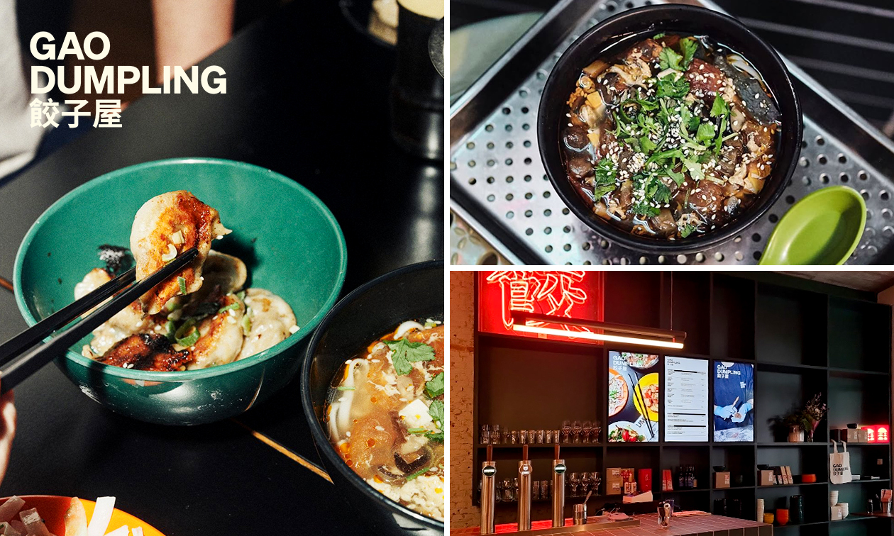 Soep + dumplings + bijgerecht naar keuze bij Gao Dumpling