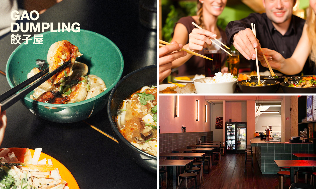Soep + dumplings + bijgerecht naar keuze bij Gao Dumpling Zuid