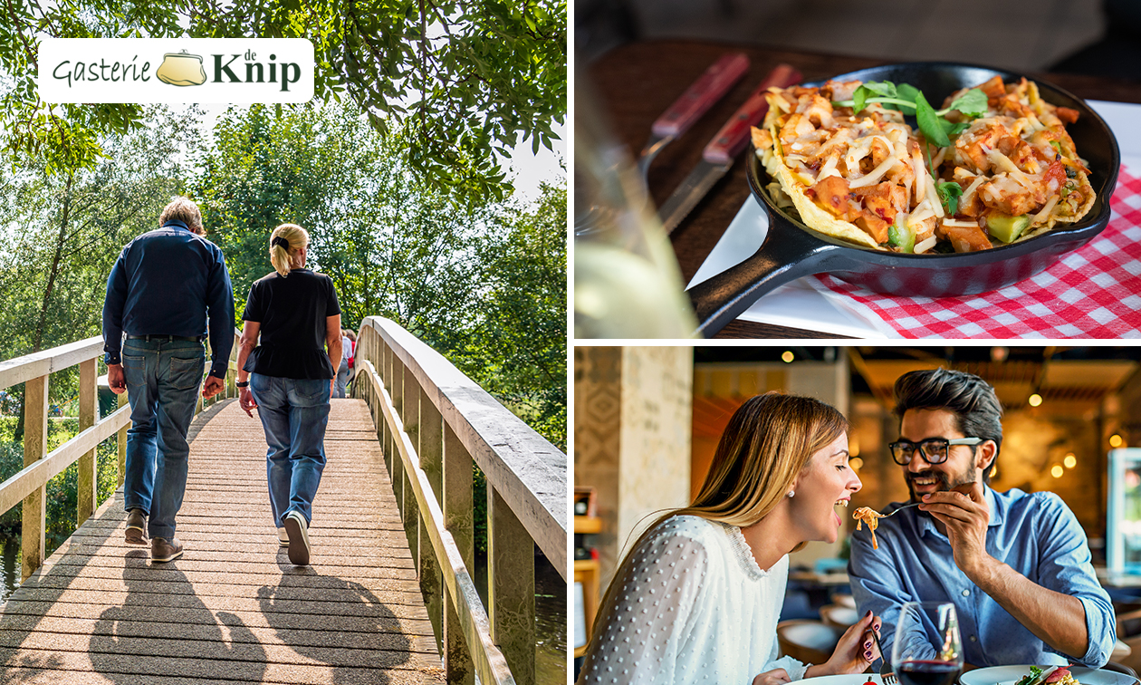 Wandelarrangement + 2-gangendiner bij De Knip