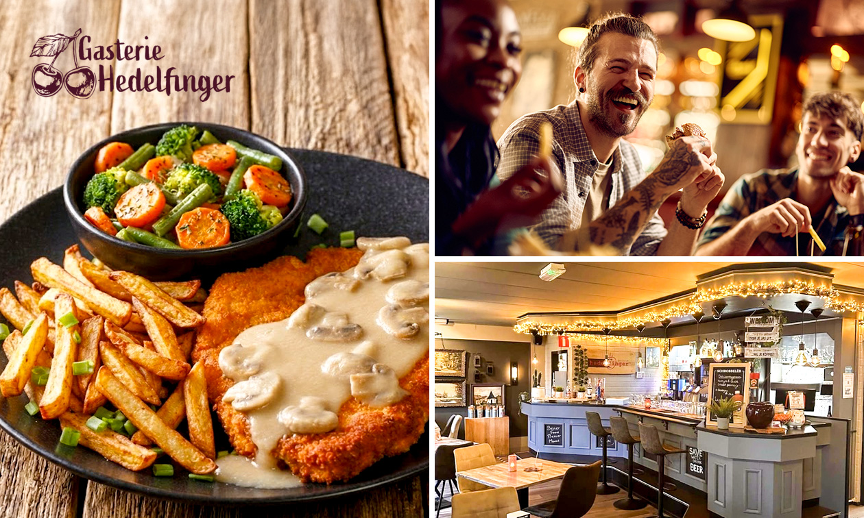 2-Gänge-Mittagsmenü nach Wahl oder 3-Gänge-Menü à la carte