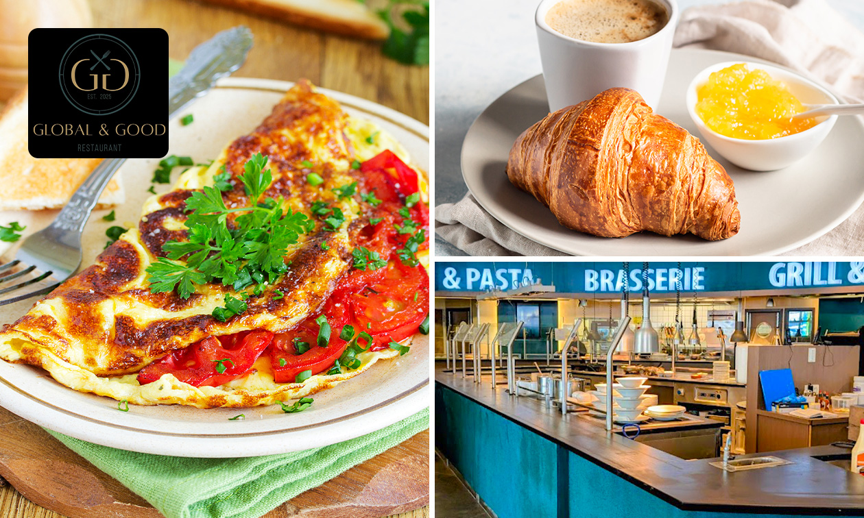 Ontbijt bij Global & Good Restaurant in Brussel