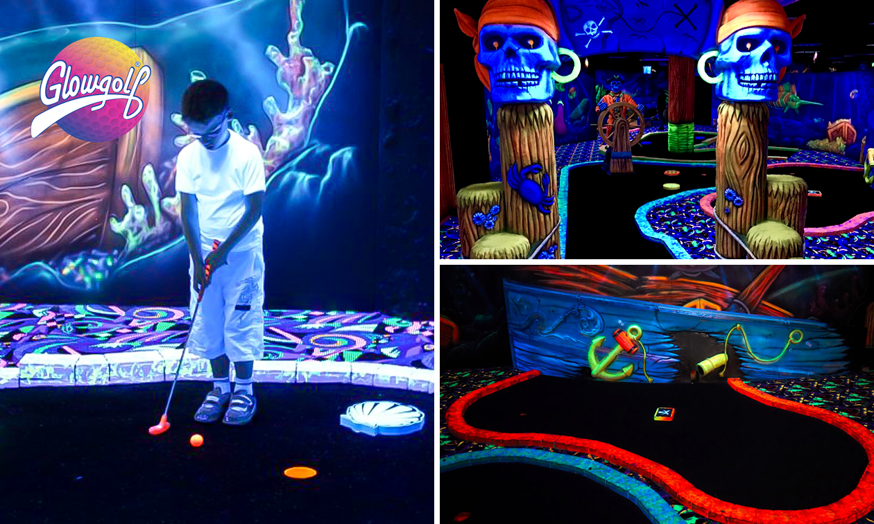 18-holes GlowGolf + drankje naar keuze