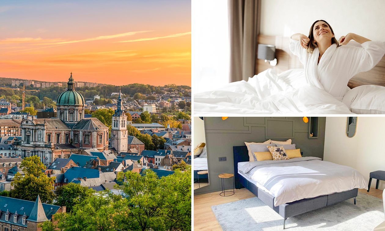 Overnachting voor 2 + evt. ontbijt in Namen