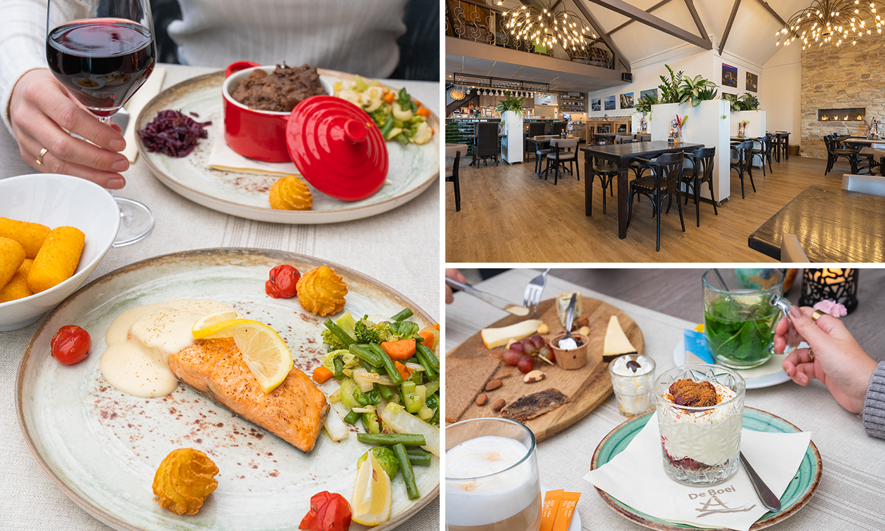 3-gangen keuzediner bij Grand Café de Boei