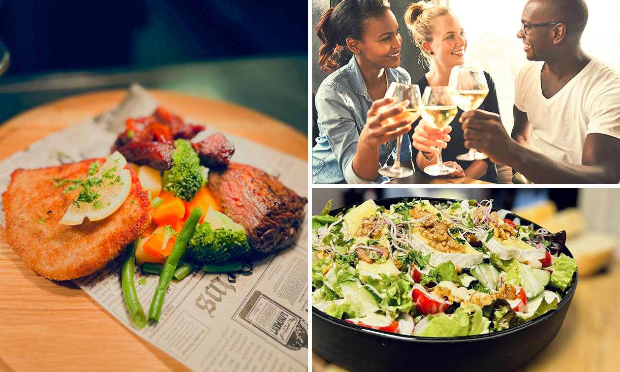 3-gangen keuzediner bij Grand Café Eten & Zo