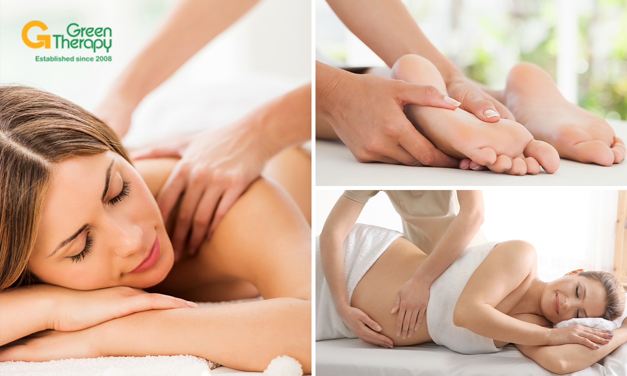 Massage au choix (60 ou 90 min) chez Green Therapy