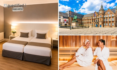 Overnachting voor 2 + ontbijt + sauna + fitness + late check-out in Düsseldorf