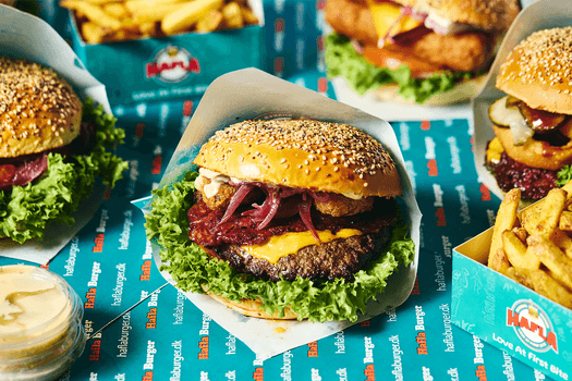 Hafla Burger menu