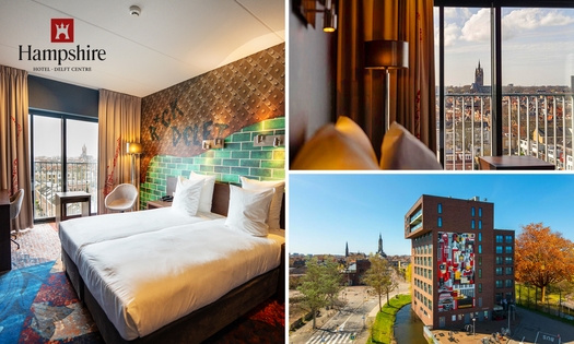Übernachtung für 2 + Early Check-in + Frühstücksbuffet in Delft