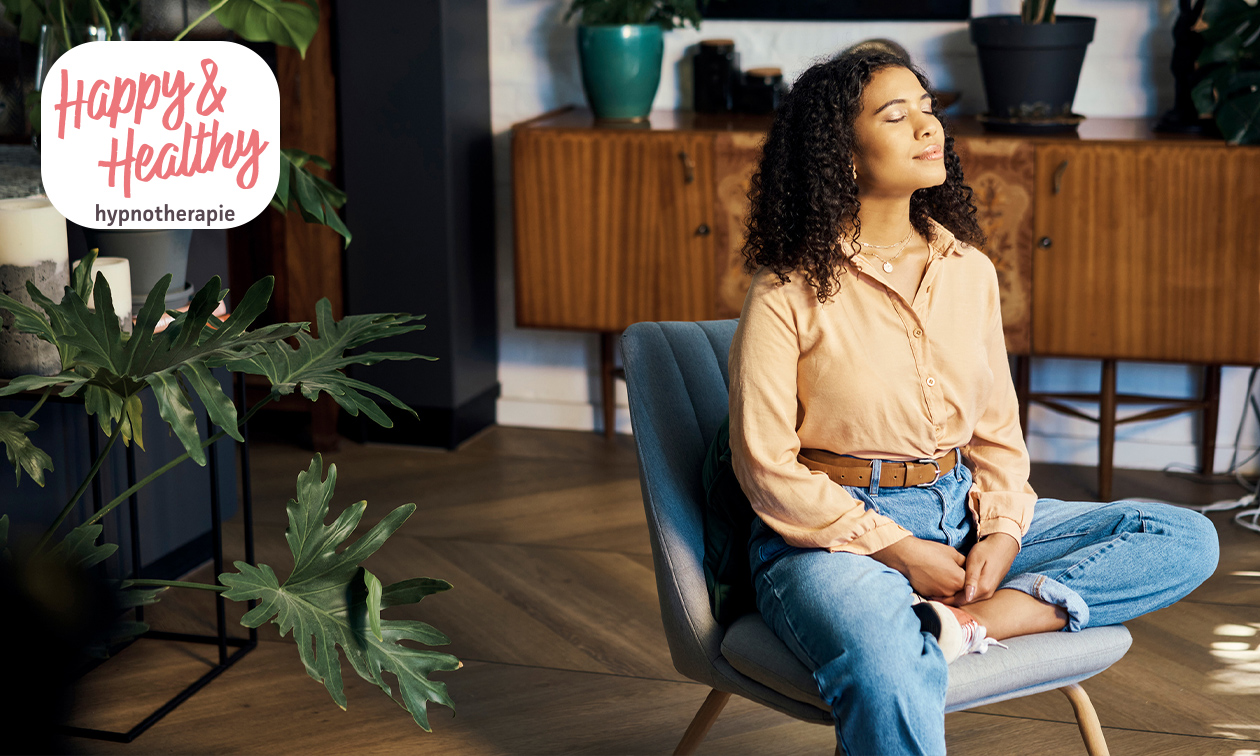 Hypnotherapiesessie (1 à 1,5 uur) of hypnotherapiesessie 'loslaten' (2 uur)