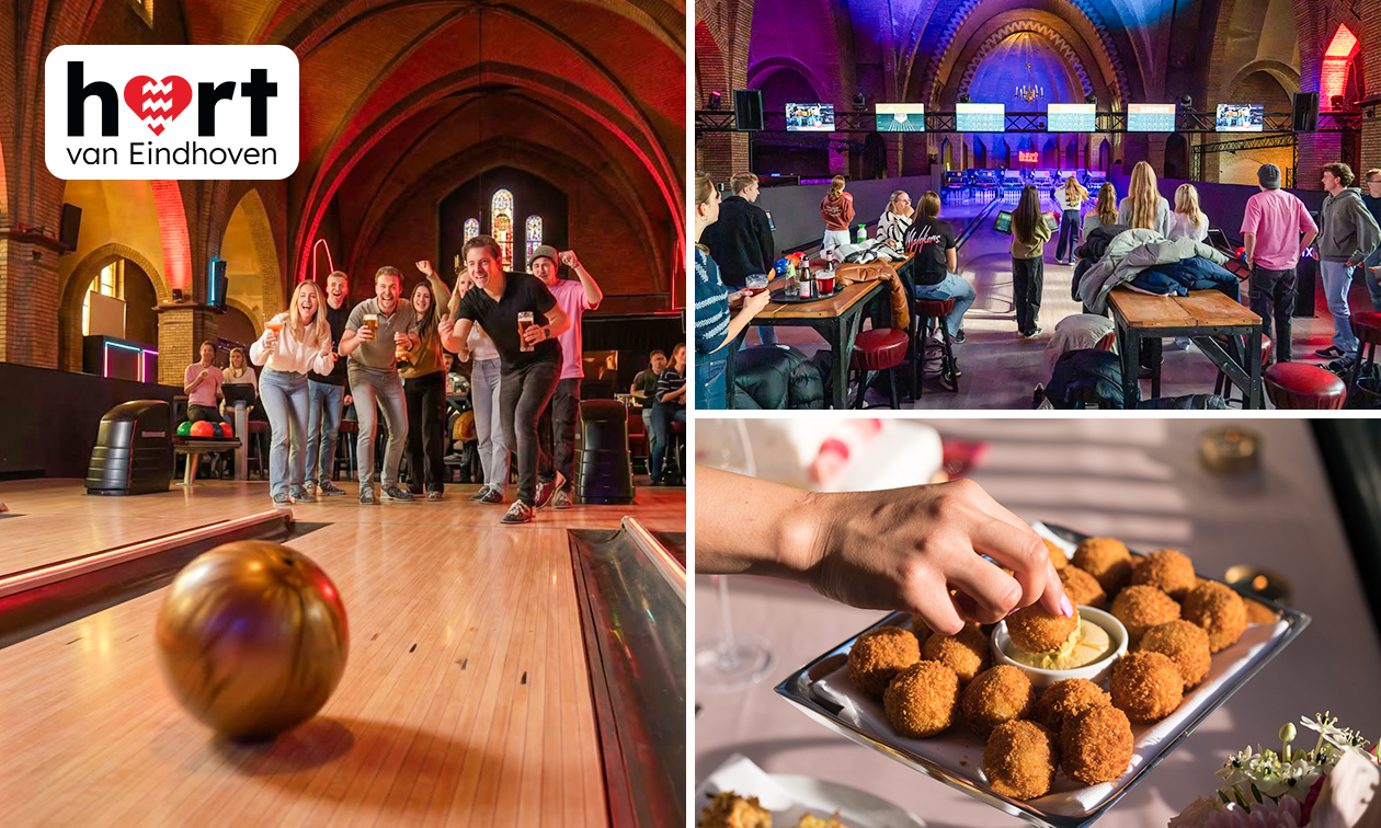 Bowlen voor 2 t/m 6 personen (60 min) + bittergarnituur