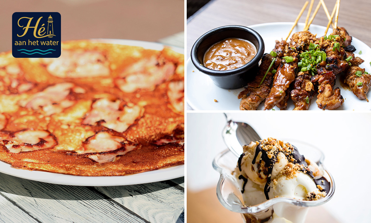 3-gangen keuzediner aan het Paterswoldsemeer