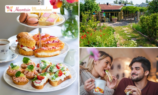 High tea (2 uur) bij Heemtuin Muntendam