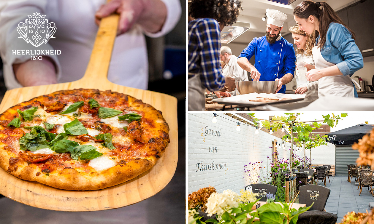 Workshop pizza bakken (2,5 uur) bij Heerlijkheid 1810