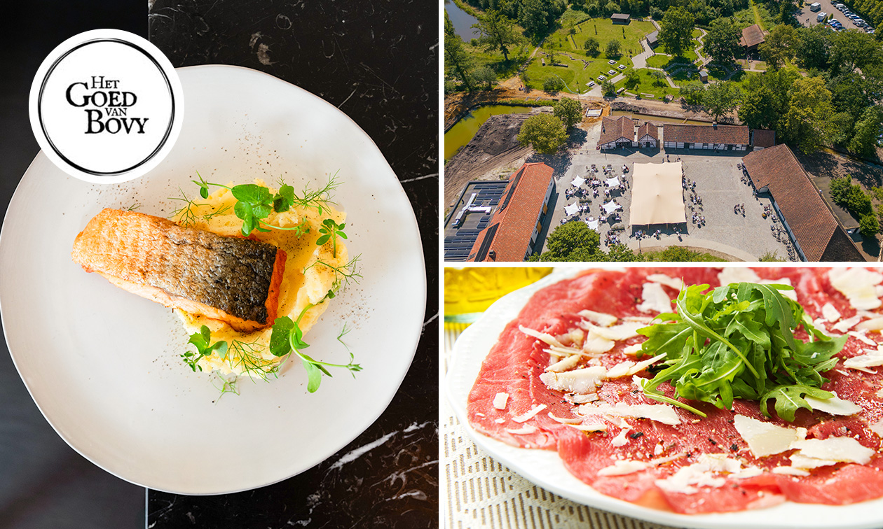 2- of 3-gangen keuzediner bij Het Goed van Bovy