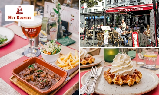 2-gangen keuzelunch of 3-gangen keuzediner in hartje Antwerpen