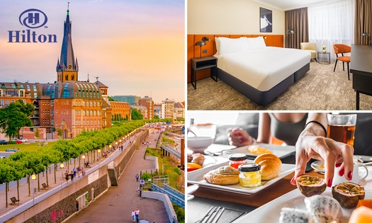 Nuit pour 2 + petit-déjeuner + parking au Hilton Düsseldorf