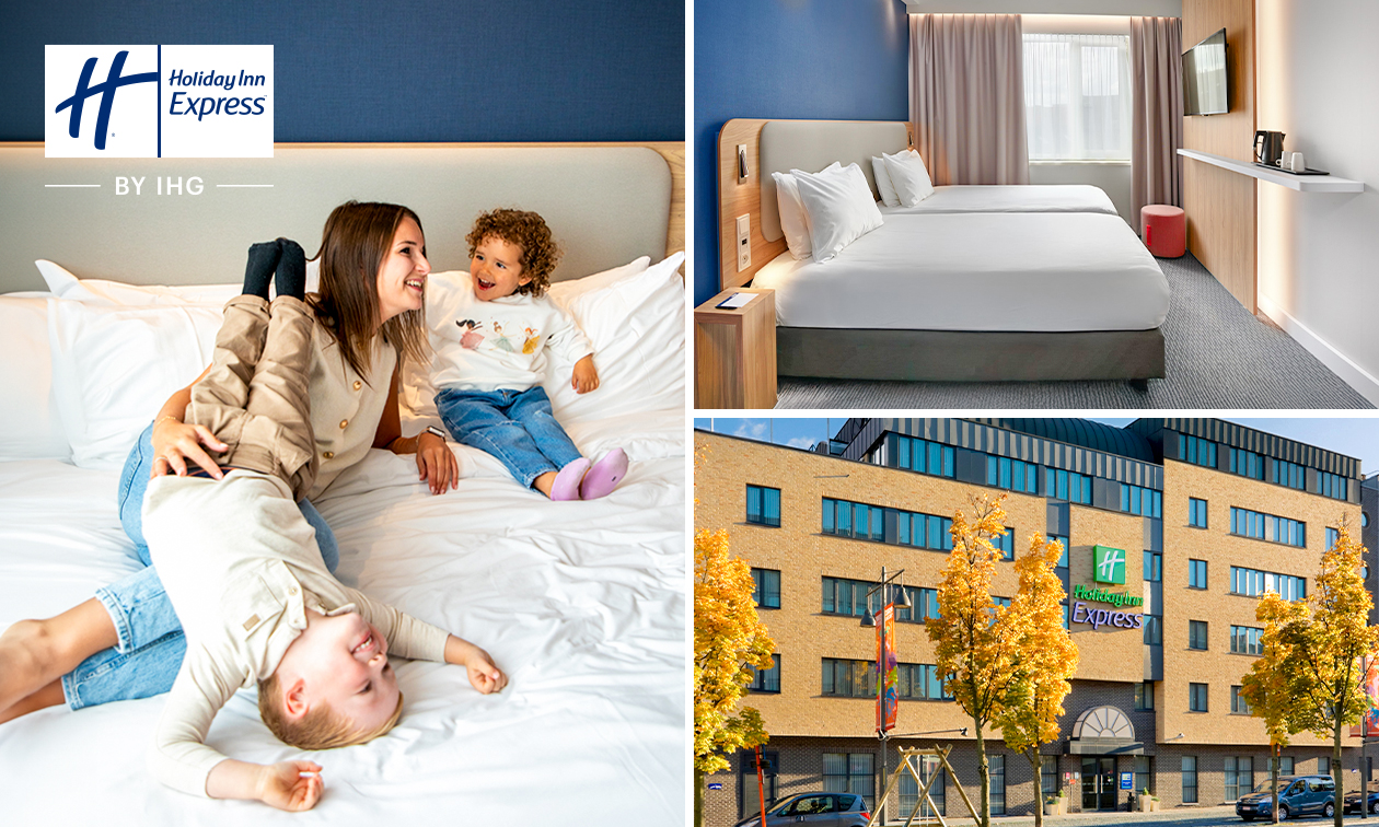 Overnachting voor 2 + ontbijt + late check-out + welkomstdrankje in hartje Hasselt