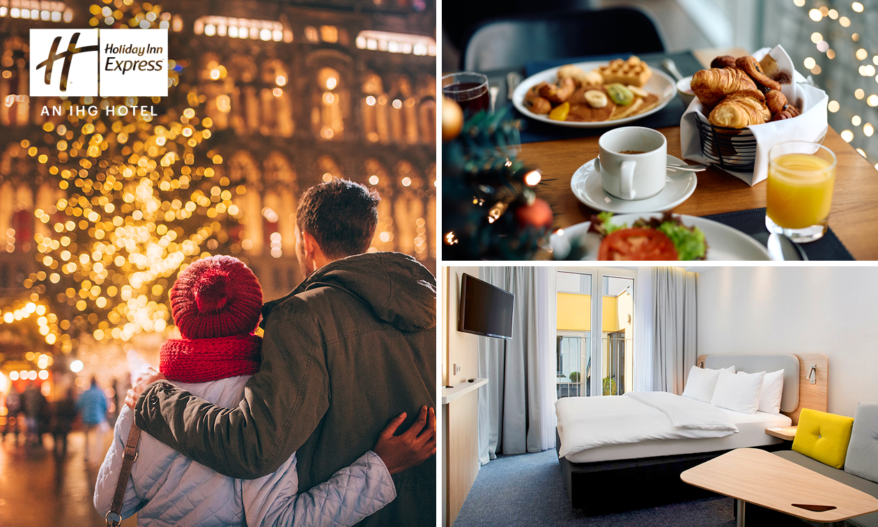 Kerstarrangement voor 2 met 2 overnachtingen + ontbijt + meer