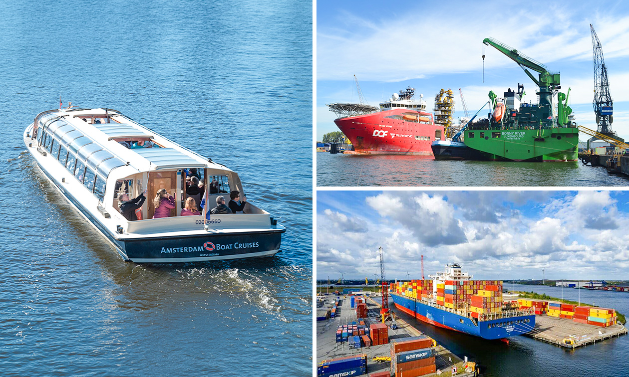 Havenrondvaart door Amsterdam (2,5 uur)