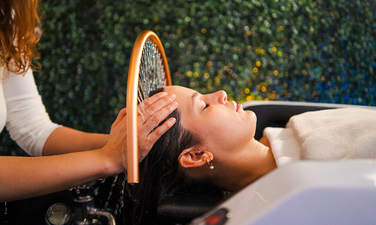 Head spa detox + drankje naar keuze in Brussel