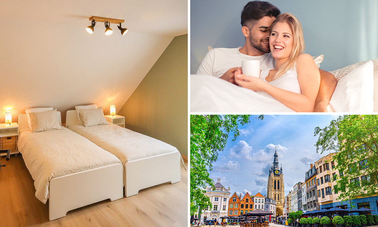 1 of 2 overnachting(en) voor 2 tot 6 personen in vakantiewoning + late check-out