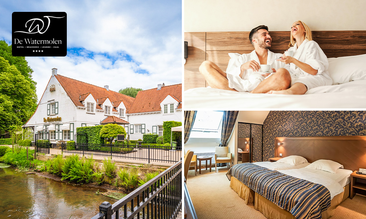 Luxe overnachting voor 2 + ontbijt in Kasterlee