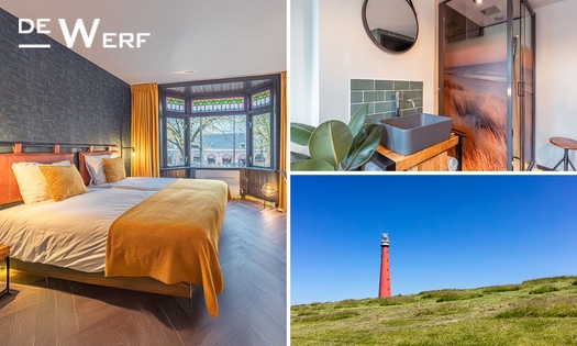 Nuit(s) pour 2 + check-out tardif + évtl. une bouteille de mousseux à Den Helder