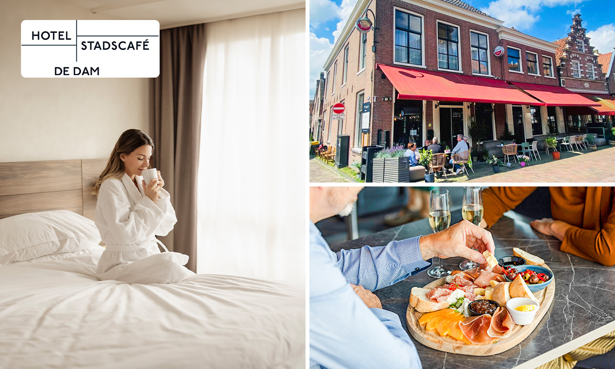 Overnachting voor 2 of 4 in Monnickendam