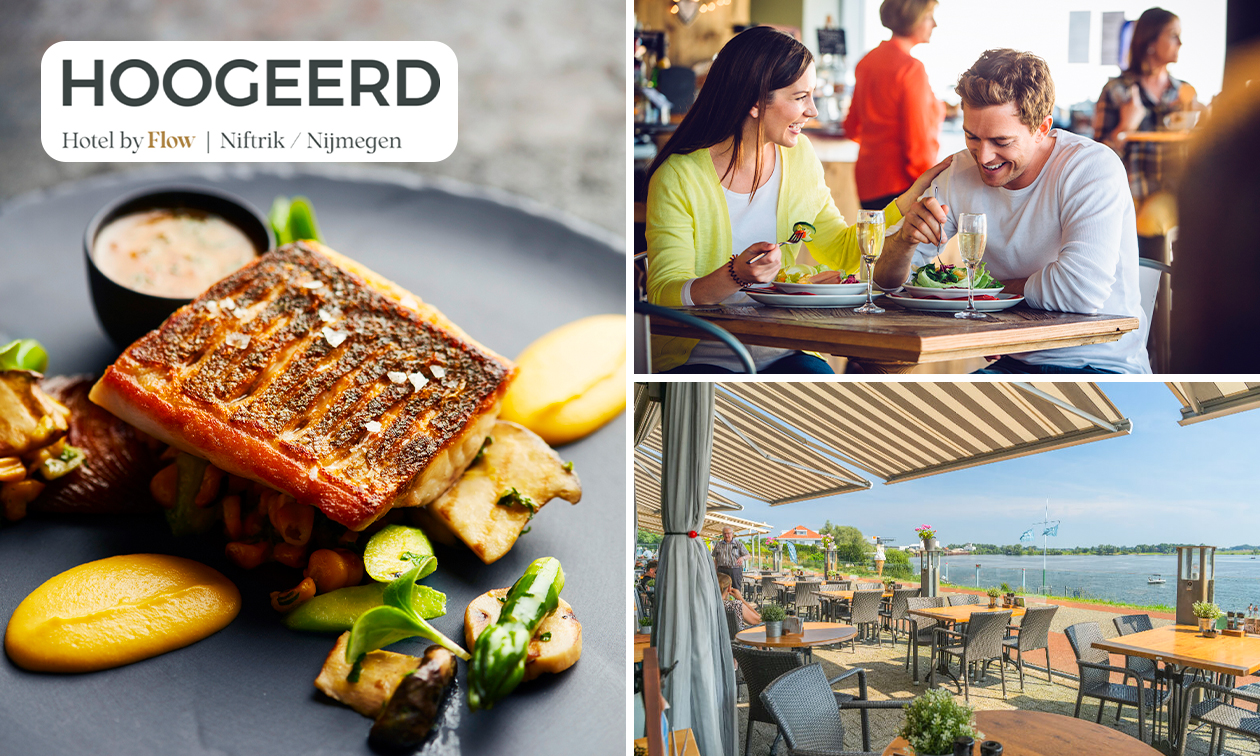 4-gangen keuzediner bij Hotel Hoogeerd by Flow