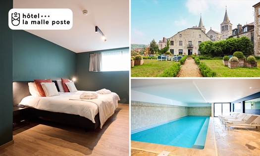 Übernachtung für 2 + Frühstück + Willkommensgetränk + Wellness in Rochefort