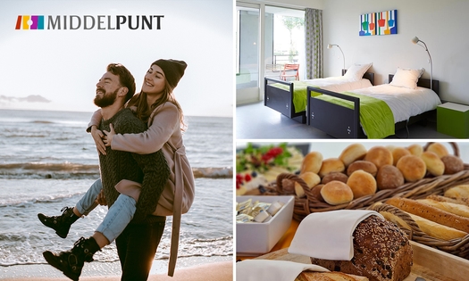 Übernachtung für 2 + Frühstück + Willkommenscocktail im Herzen von Middelkerke