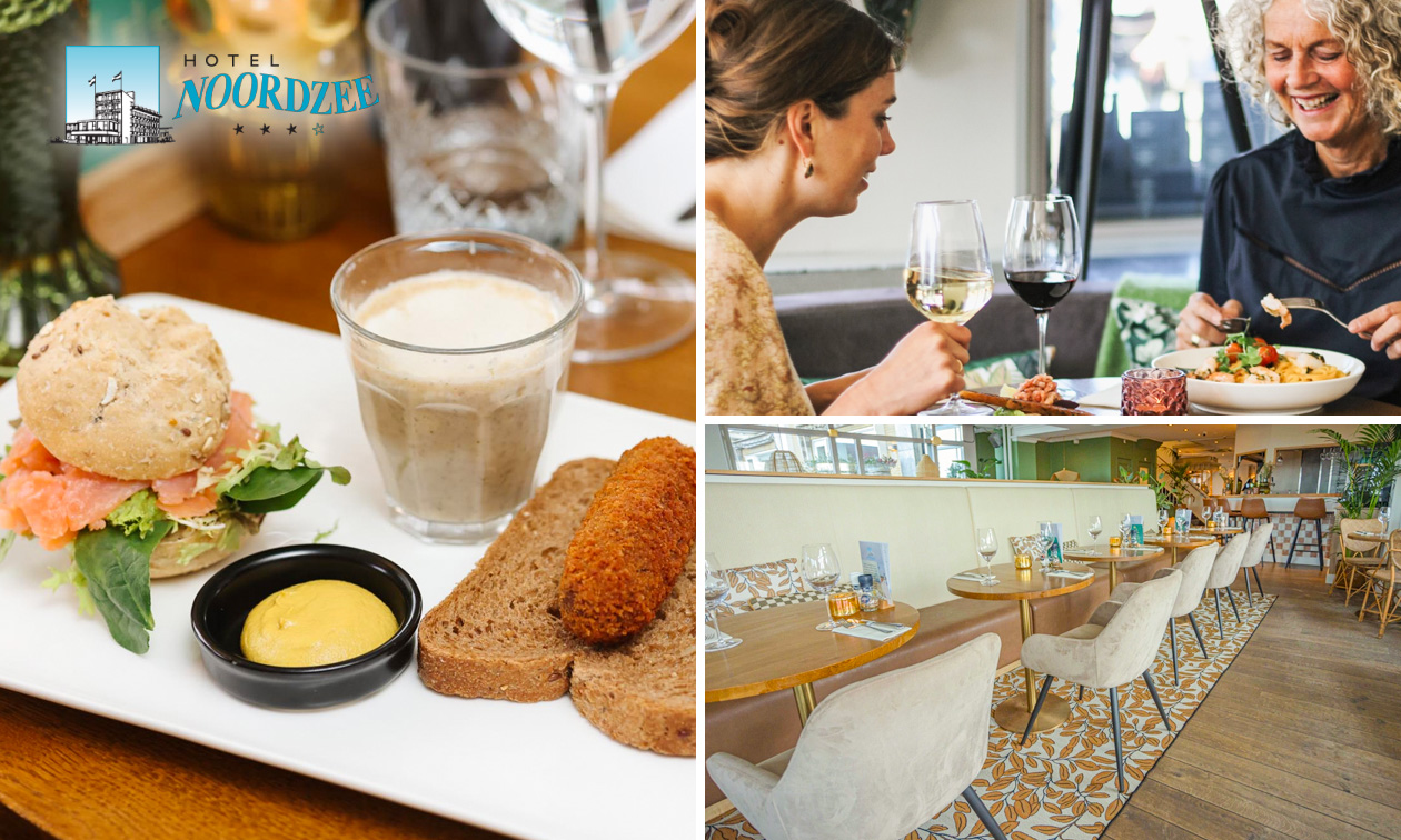 2-gangen keuzelunch in Katwijk aan Zee