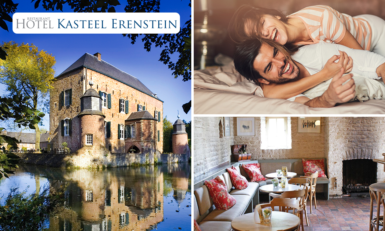 Overnachting(en) voor 2 + ontbijt + hoofdgerecht in Zuid-Limburg