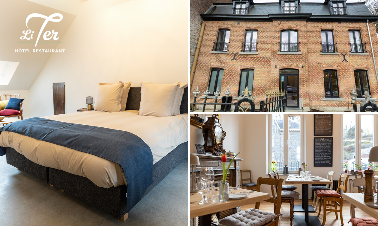 Overnachting voor 2 in een suite + ontbijt + vroege check-in in het hart van Marche-en-Famenne
