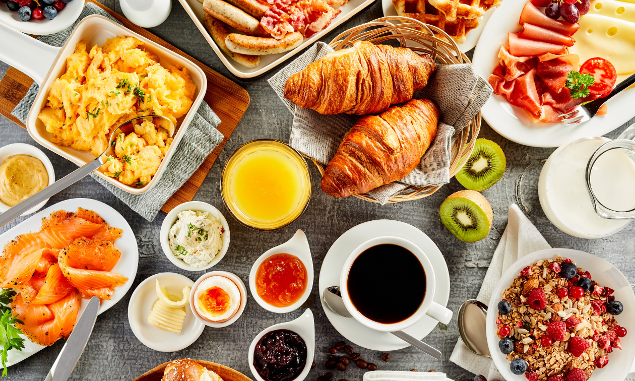 Frühstücksbuffet