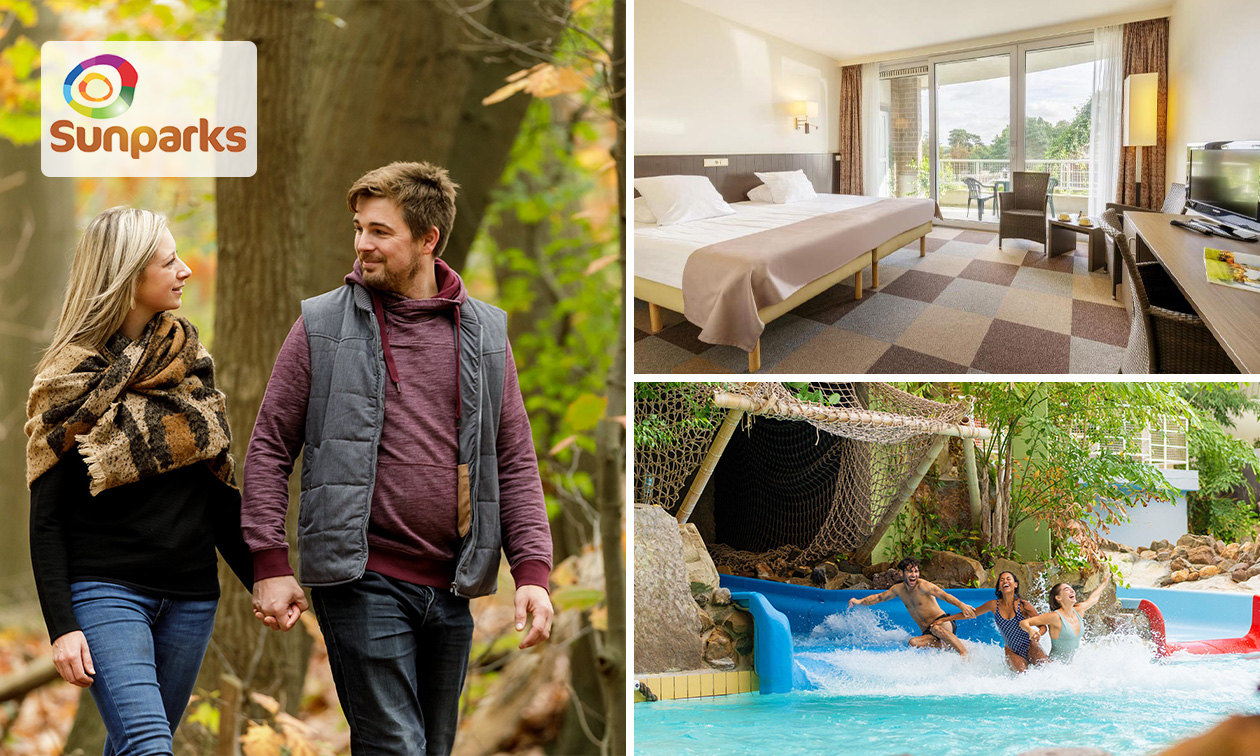 Overnachting(en) voor 2 + ontbijt bij Hotel Sunparks Kempense Meren