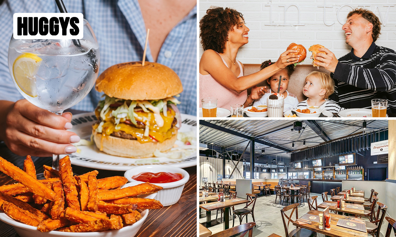 Menu burger en 2 ou 3 services au HUGGYS d'Awans