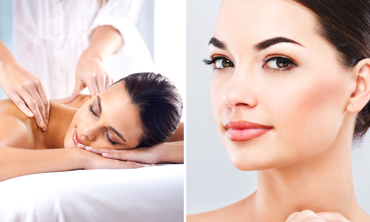 Massage (60 of 85 min), mini-gezichtsbehandeling (30 min) of wimperbehandeling naar keuze