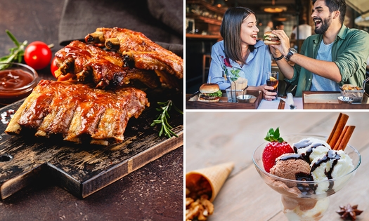 Dîner en 2 services ou 3 services à la carte chez Huis Taha