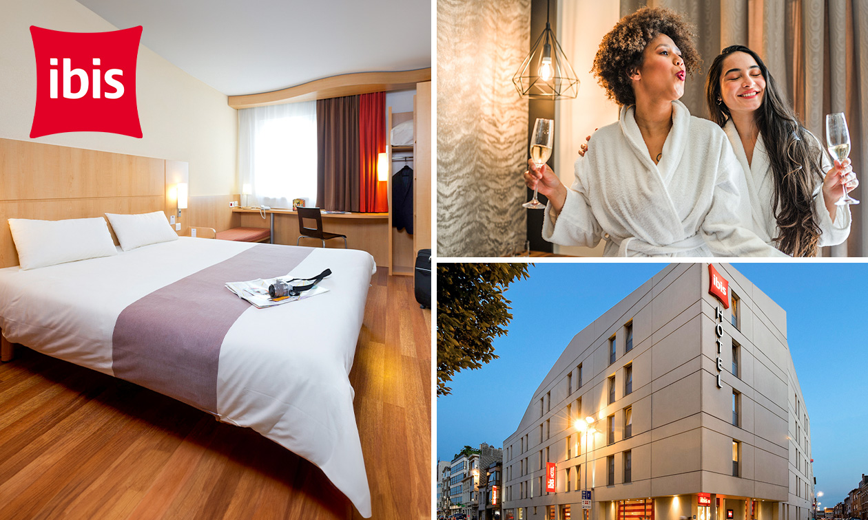 Overnachting(en) voor 2 + ontbijt + meer in Ibis Sint-Niklaas Centrum