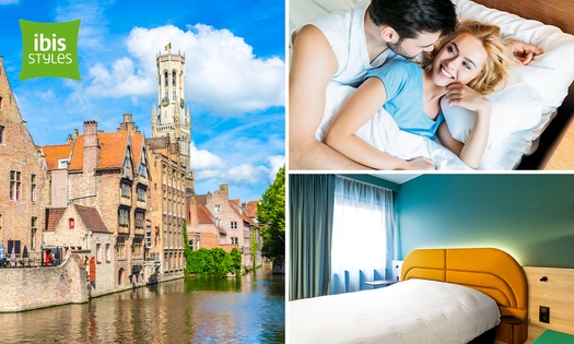 Übernachtung für 2 im Superior-Zimmer + Frühstück im ibis Styles Brugge Centrum