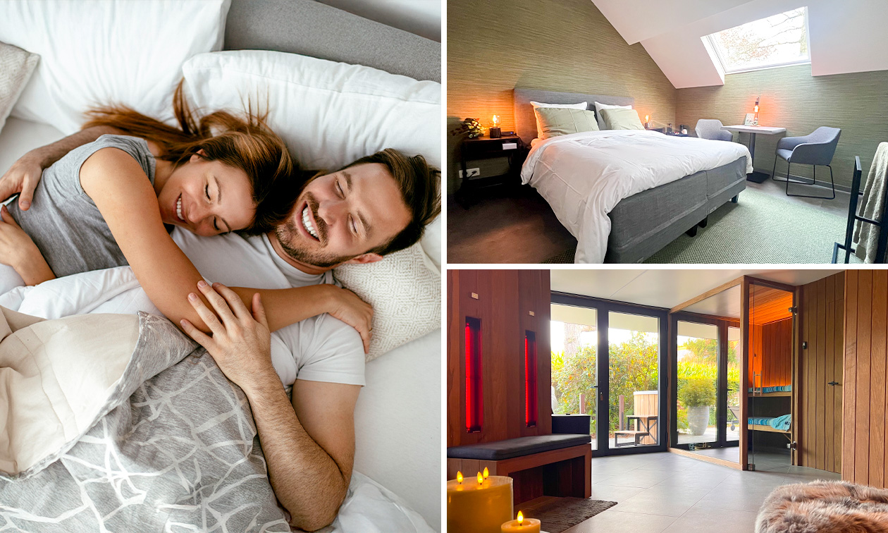 Overnachting voor 2 + ontbijt + privé-wellness (2 of 3 uur) in Turnhout