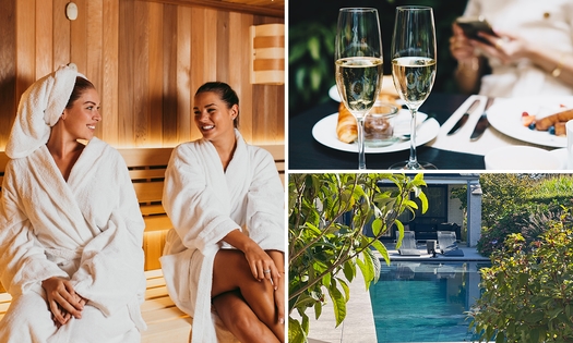 Privé-sauna voor 2 (3 uur) + badlinnen + evt. meer