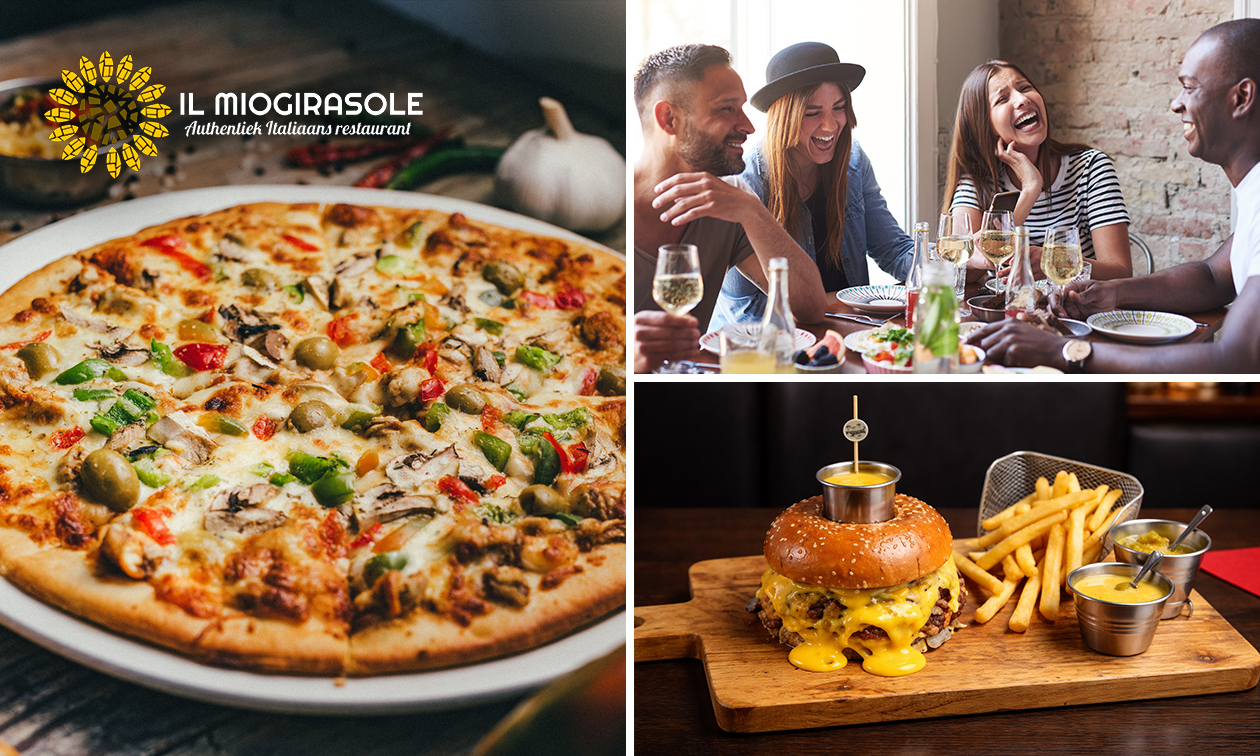 2-gangen keuzediner voor afhaal of dine-in bij Il Miogirasole