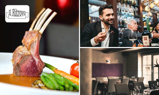 Menu en 2 ou 3 services à la carte chez Il Ritrovo Liège