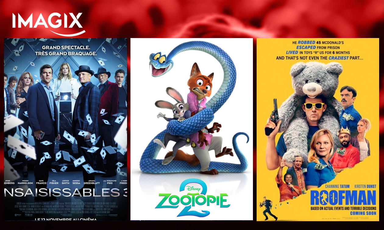 Ticket de cinéma pour Imagix