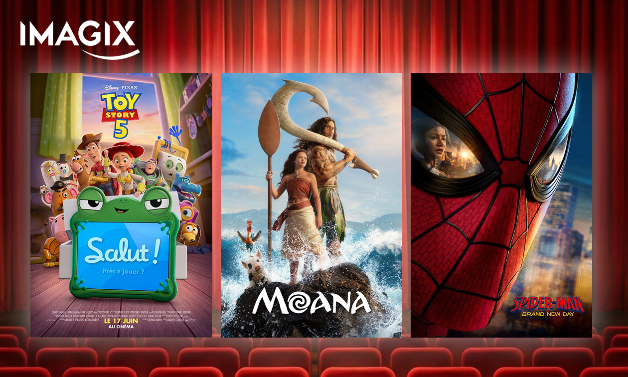 Ticket de cinéma pour Imagix