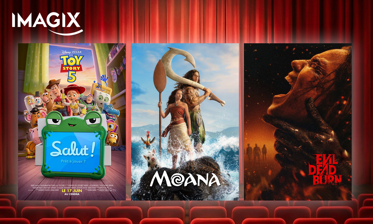 Ticket de cinéma pour Imagix